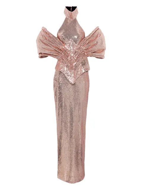 MITILIANE COUTURE vestido largo con lentejuelas