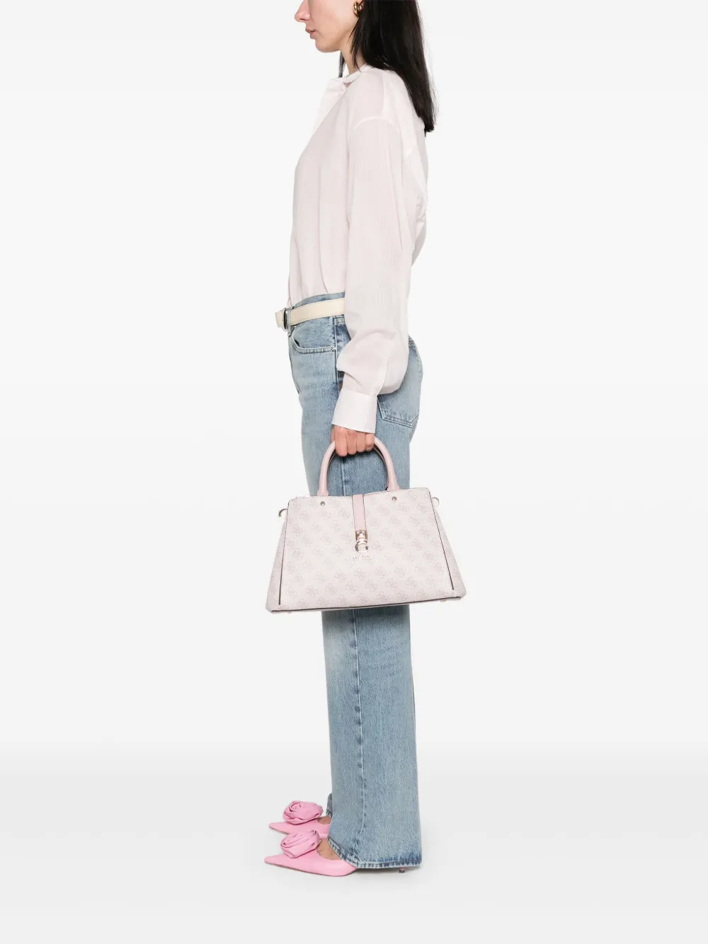 GUESS USA Zamira Quattro G Luxury shopper - Roze