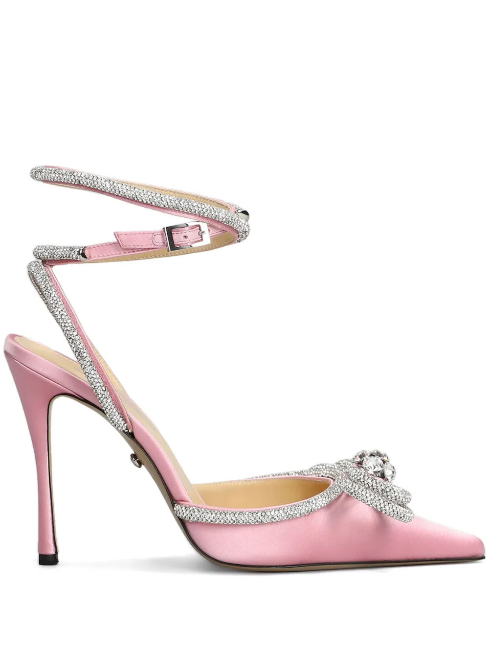 MACH & MACH 110mm leather pumps Pink