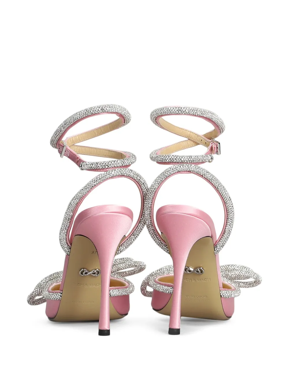 MACH & MACH 110mm leather pumps Pink