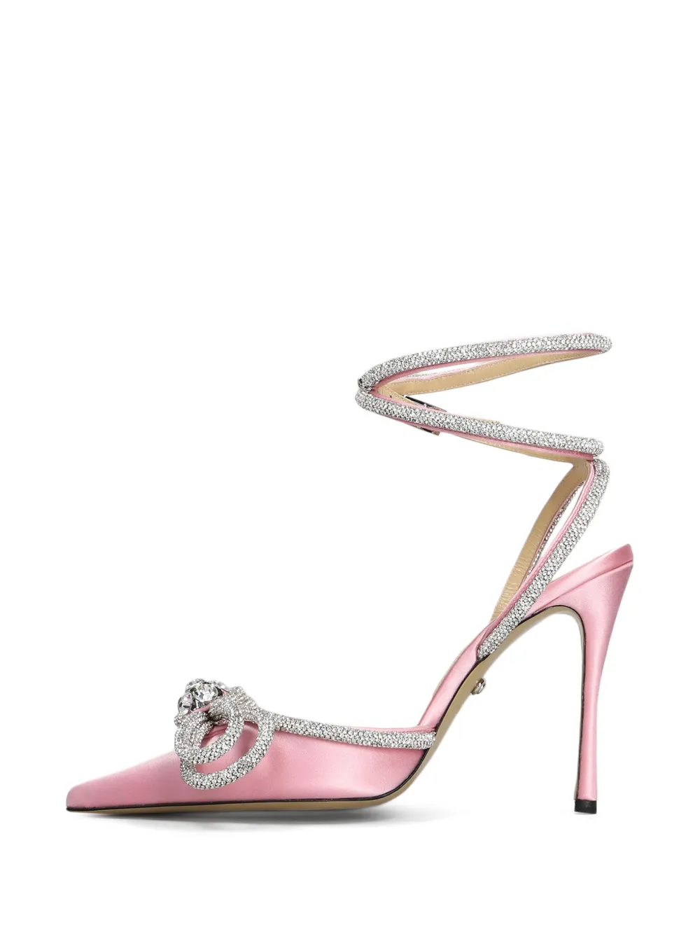 MACH & MACH 110mm leather pumps Pink