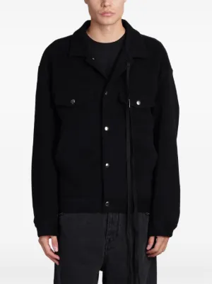 アンドゥムルメステール ann demeulemeester Aラインショートコート 