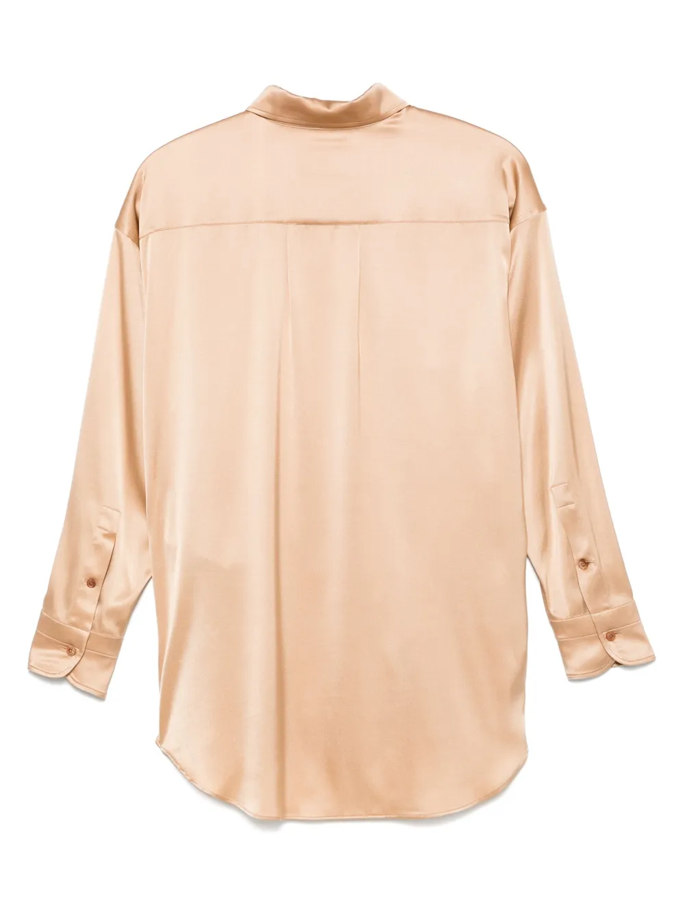 TOM FORD Satijnen overhemd - Beige