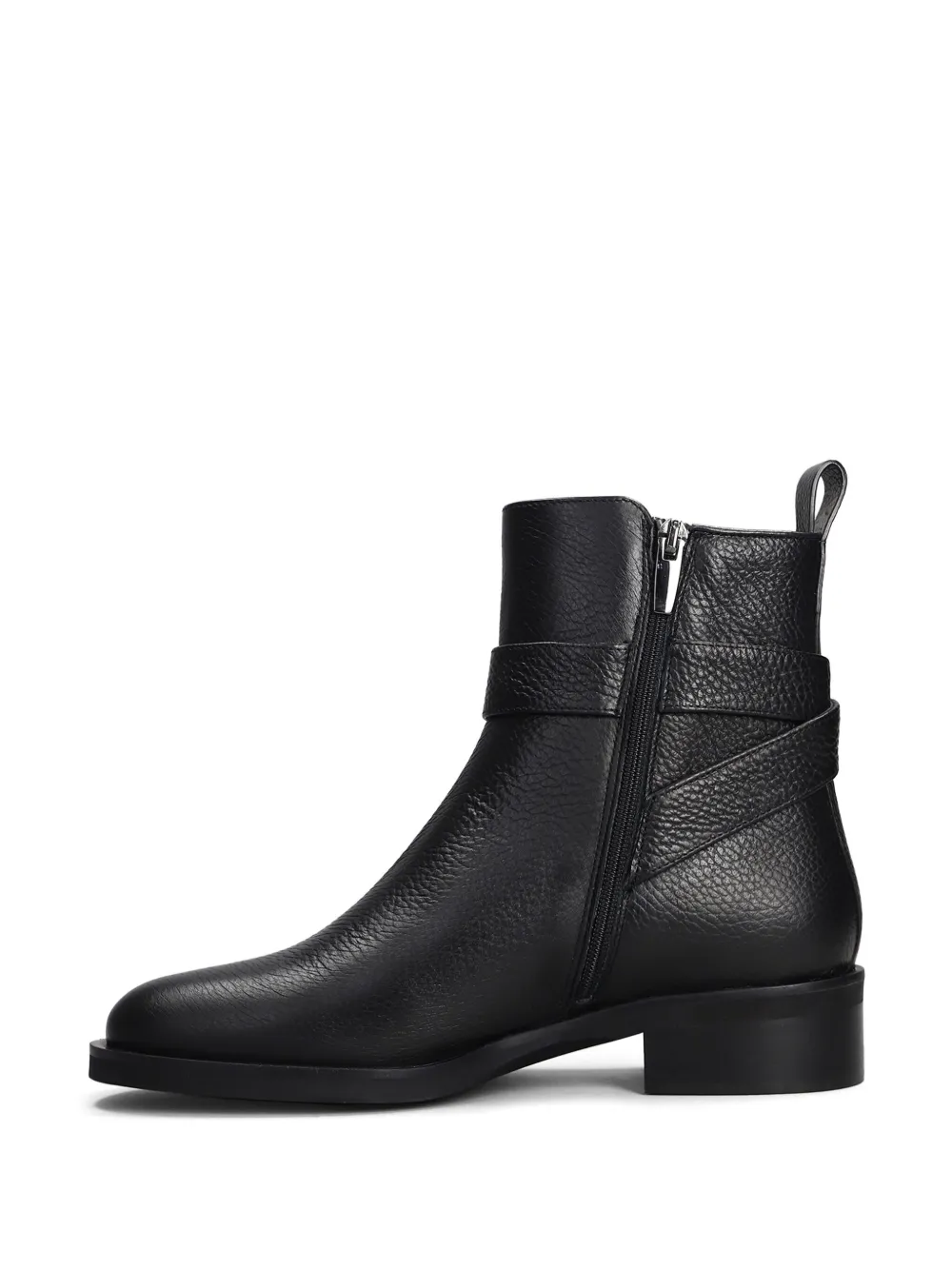 Evaluna 40mm leather boots Black