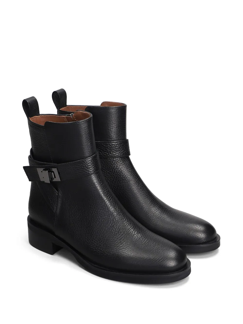 Evaluna 40mm leather boots - Zwart