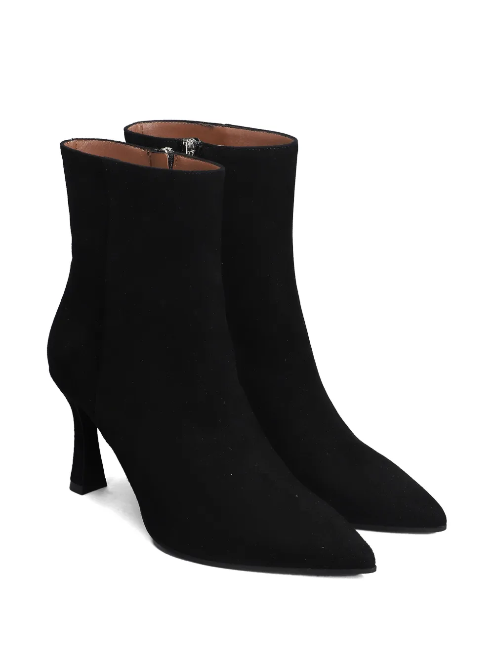 Evaluna 90mm suede boots - Zwart