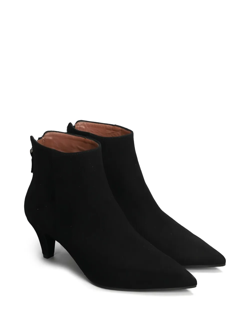Evaluna 65mm leather ankle boots Black