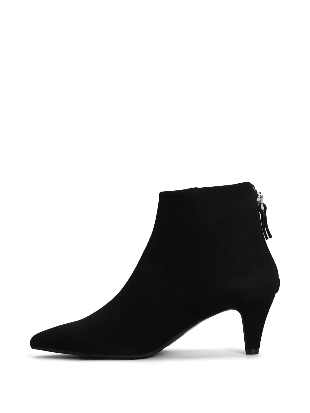 Evaluna 65mm leather ankle boots Black
