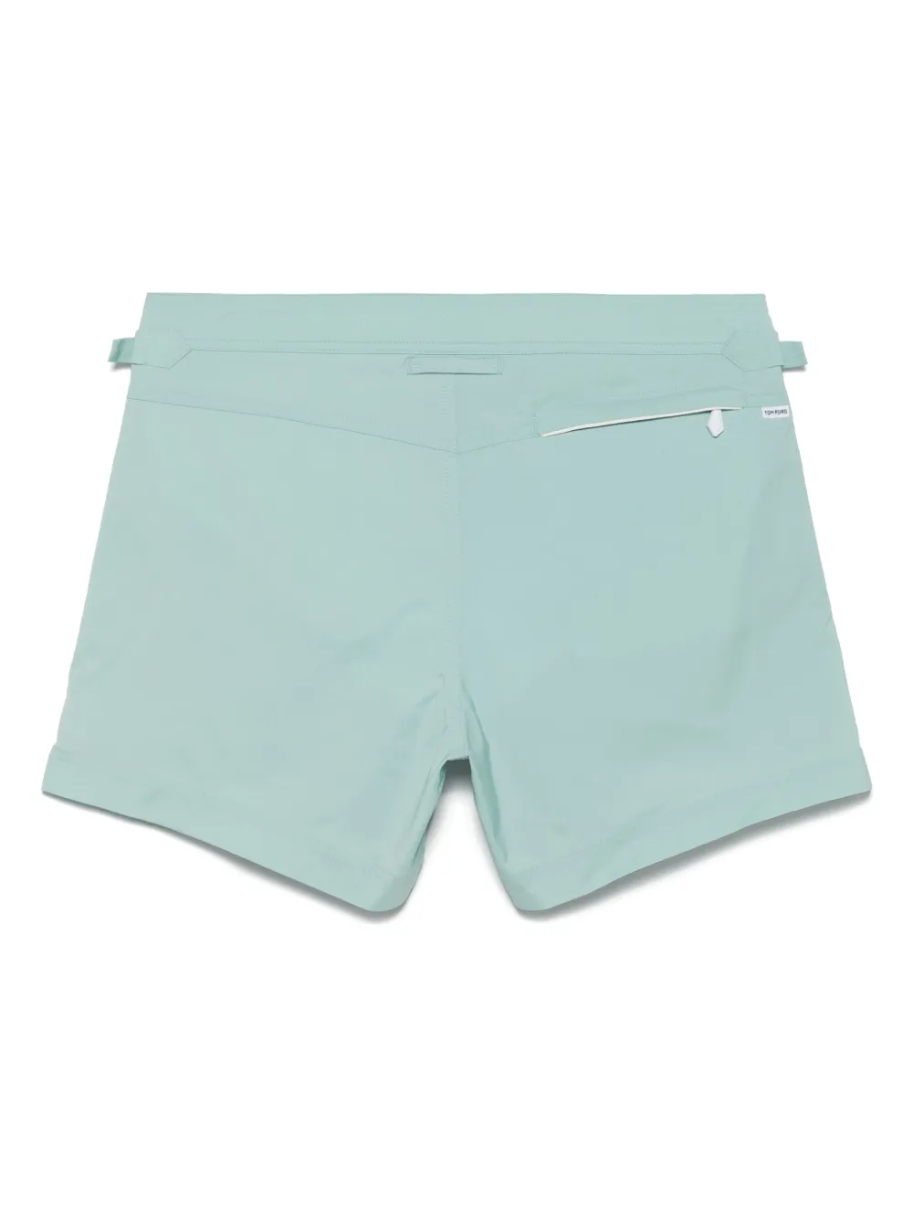 TOM FORD contrast-trim swim shorts - Blauw