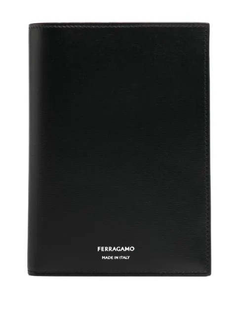 Ferragamo funda para pasaporte en cuero