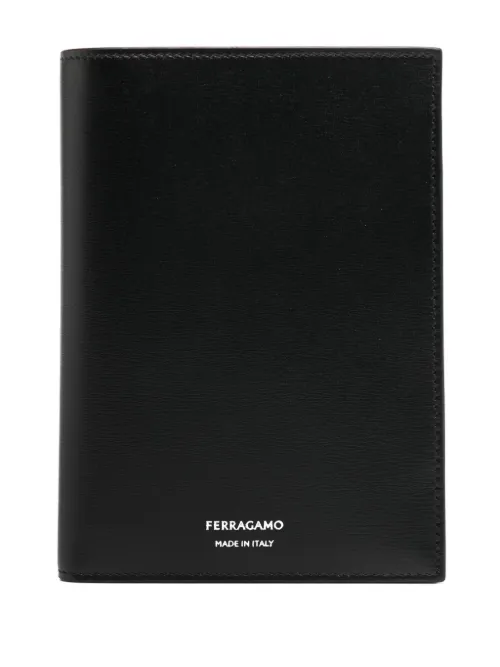 Étui de passeport à plaque logo - Ferragamo - Modalova