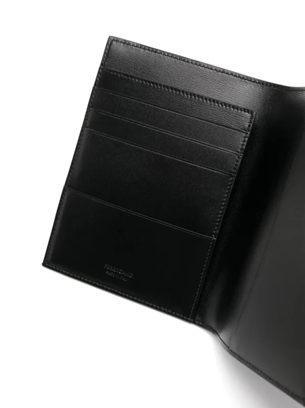 Ferragamo レザー パスポートケース | ブラック | FARFETCH JP