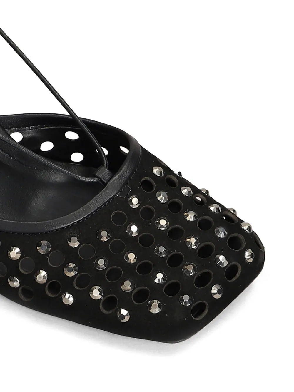 Carrano 85mm Crystal-embellished Pumps In 黑色