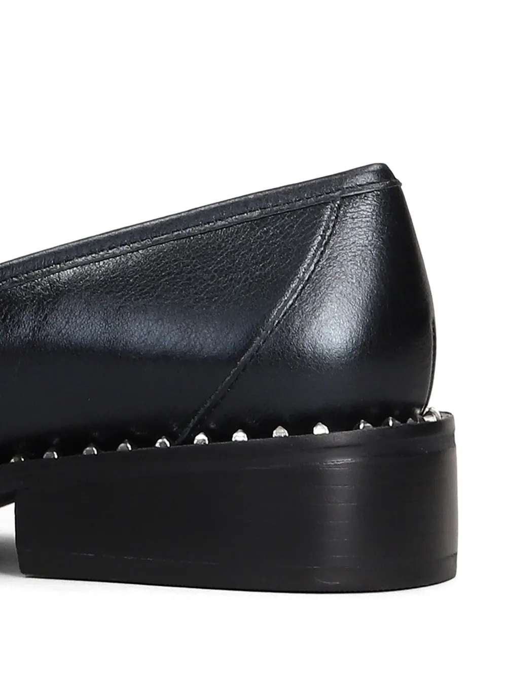 CARRANO 40mm stud-embellished loafers Black