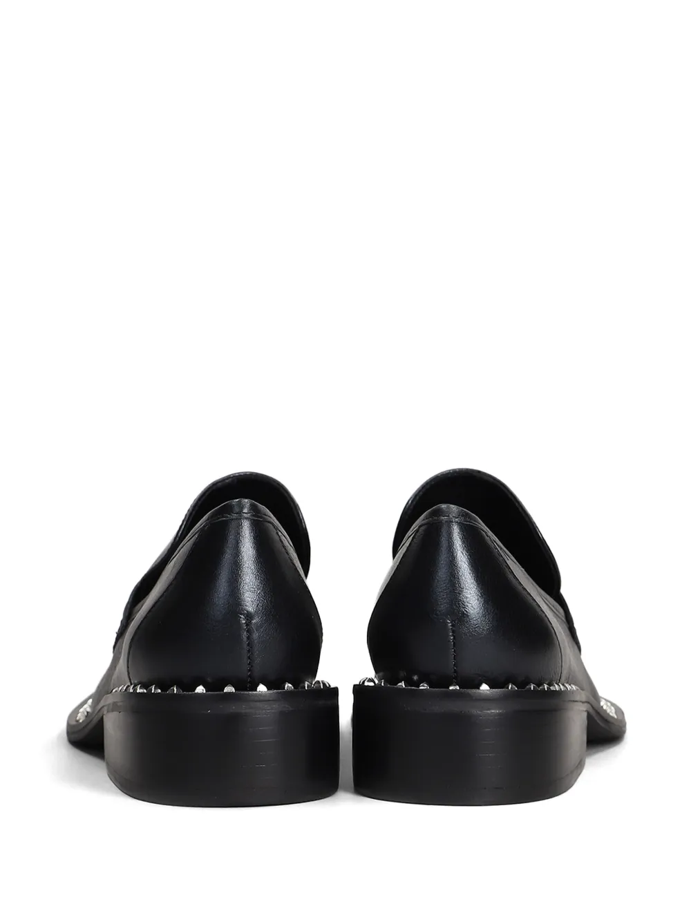 CARRANO 40mm stud-embellished loafers Black