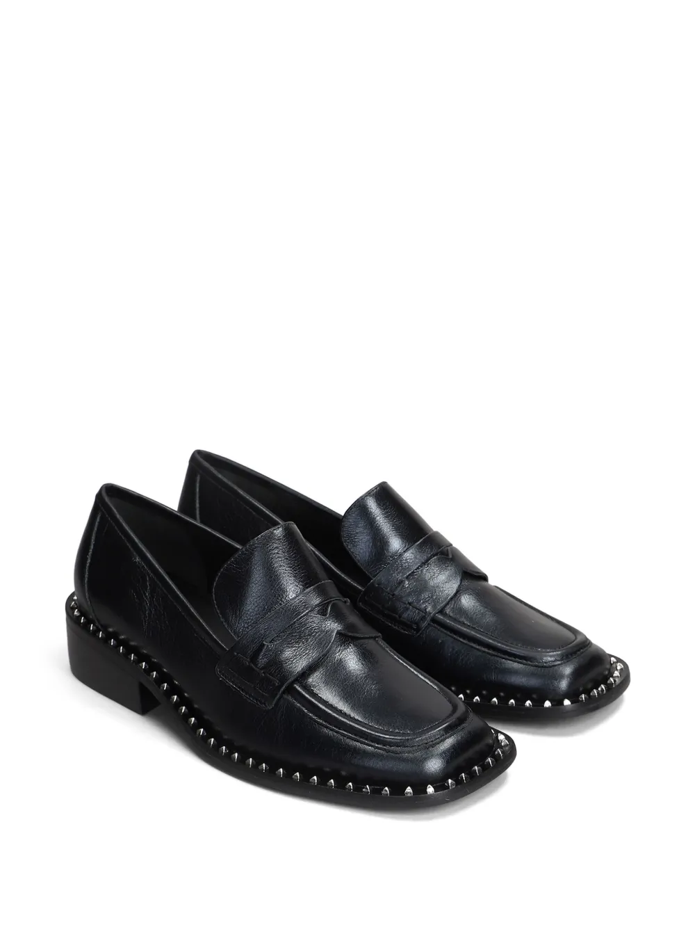 CARRANO 40mm stud-embellished loafers - Zwart