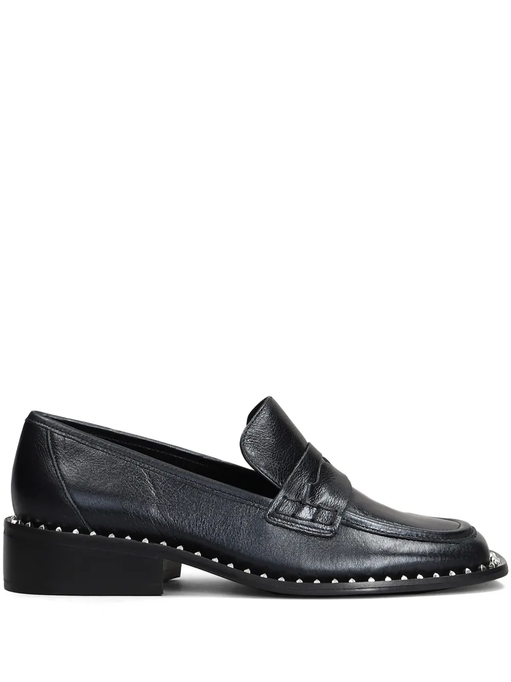 CARRANO 40mm stud-embellished loafers Black