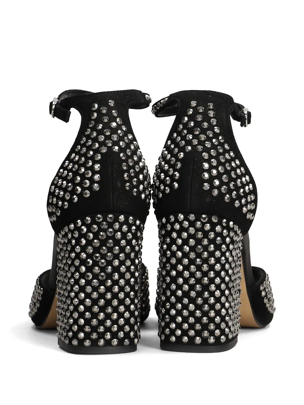 CARRANO Sandalen verfraaid met kristallen Zwart