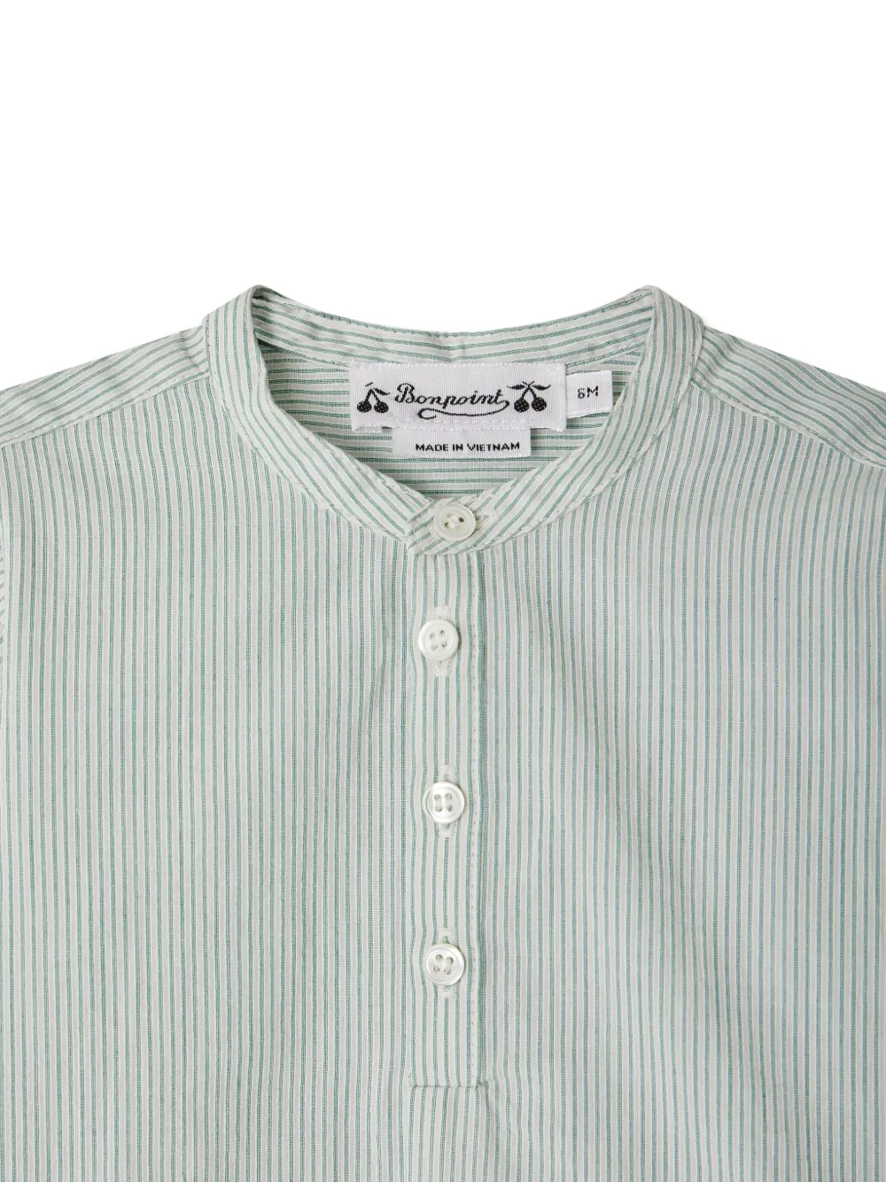 Bonpoint Gestreept shirt Groen