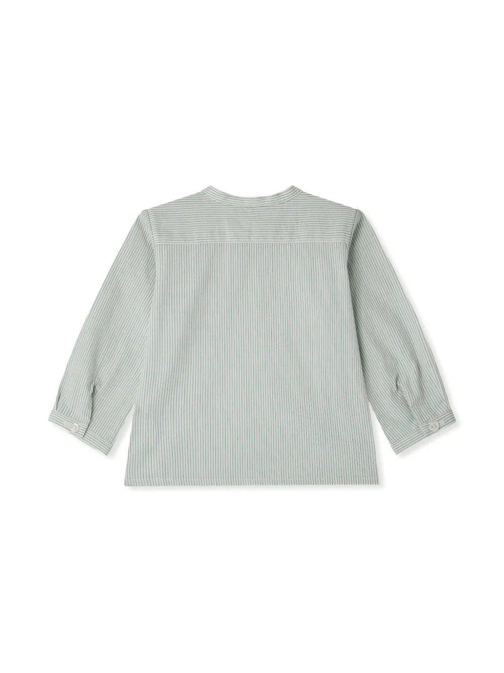 Bonpoint striped shirt - Groen