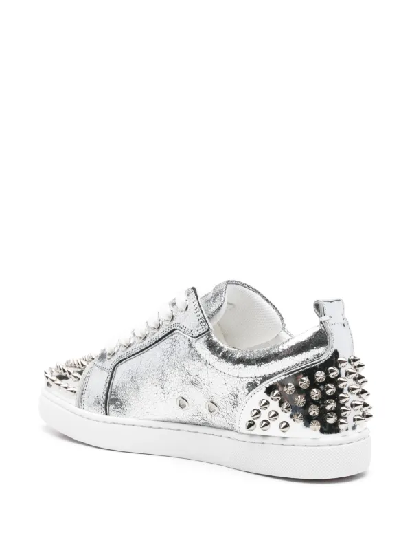 Christian Louboutin Louise Sneakers | Silver | FARFETCH