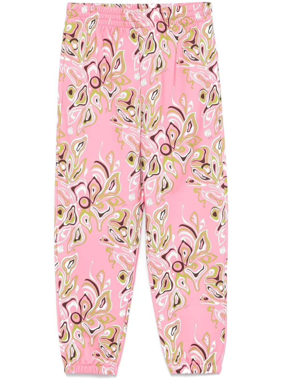 printed track pants