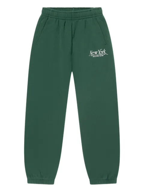 SPORTY & RICH KIDS pantalones de chándal con logo