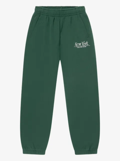 SPORTY & RICH KIDS logo-print track pants