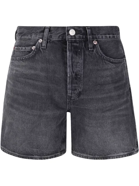AGOLDE high-rise denim shorts