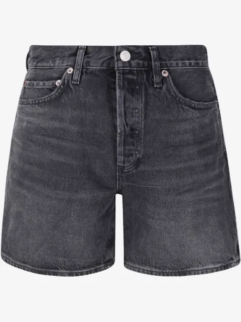 AGOLDE high-rise denim shorts