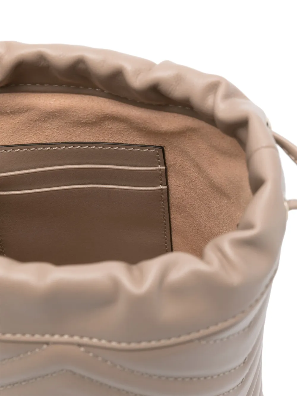 Gucci GG Marmont bucket-tas Beige
