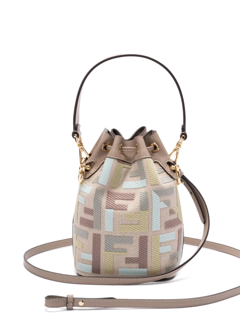 FENDI Mon Tresor bucket-tas - Beige