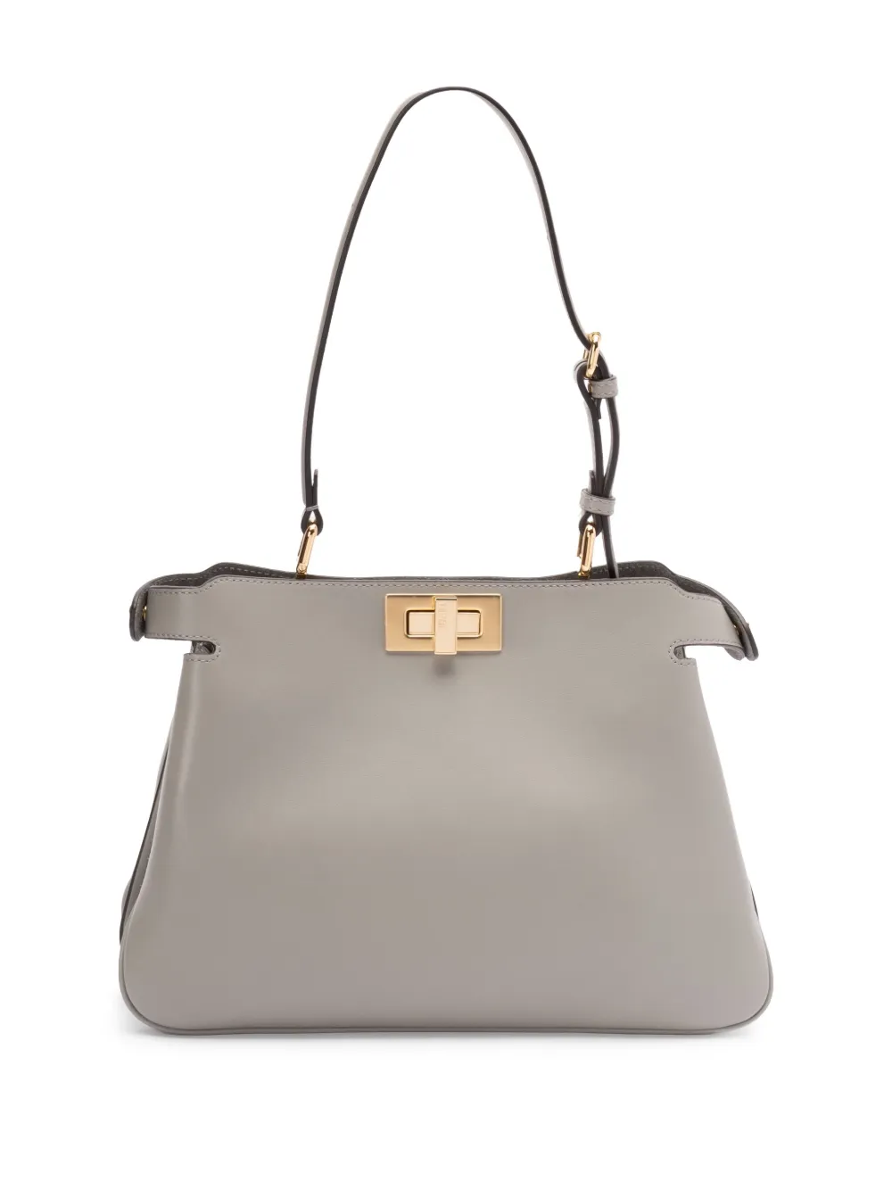 FENDI Peekaboo schoudertas - Grijs