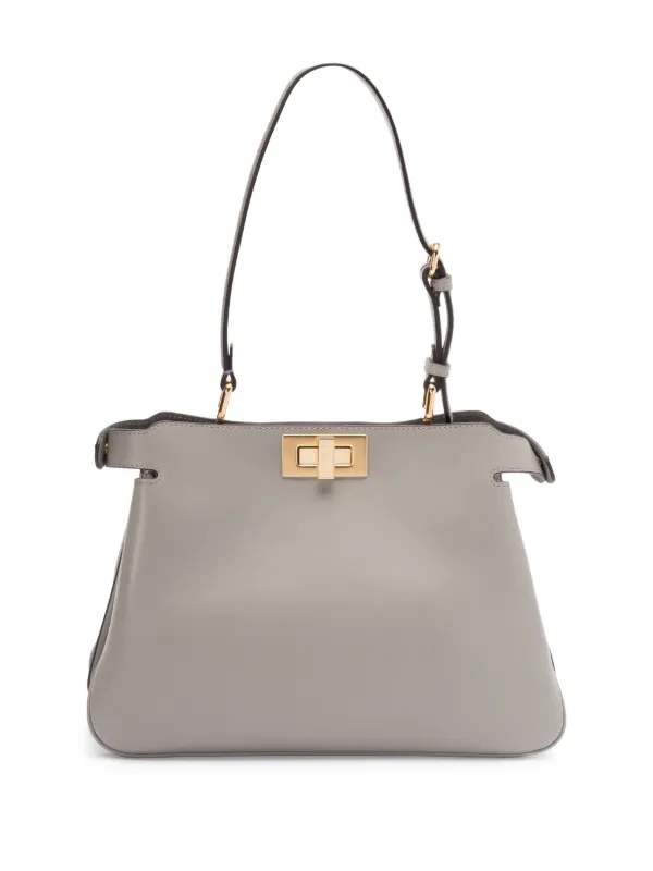 【FENDI】セール！ピーカブー FFロゴ トート ショルダーバッグ FENDI】セール！ピーカブー FFロゴ トート ショルダーバッグ