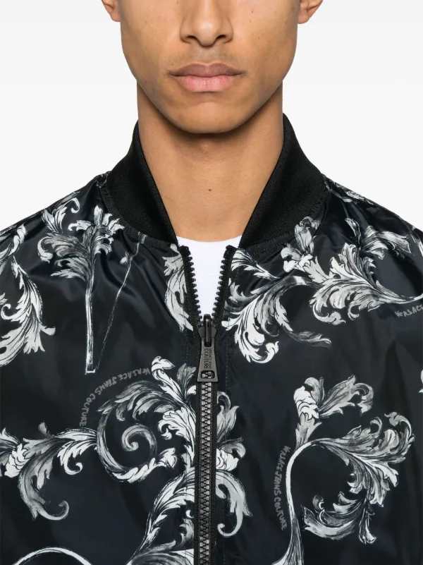 Versace Jeans Couture バロッコプリント ボンバージャケット