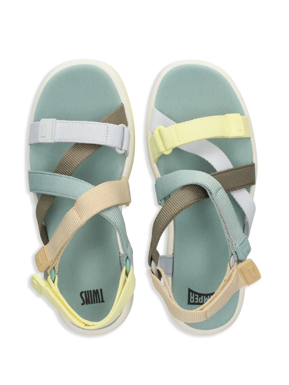 Camper Twins sandals Groen