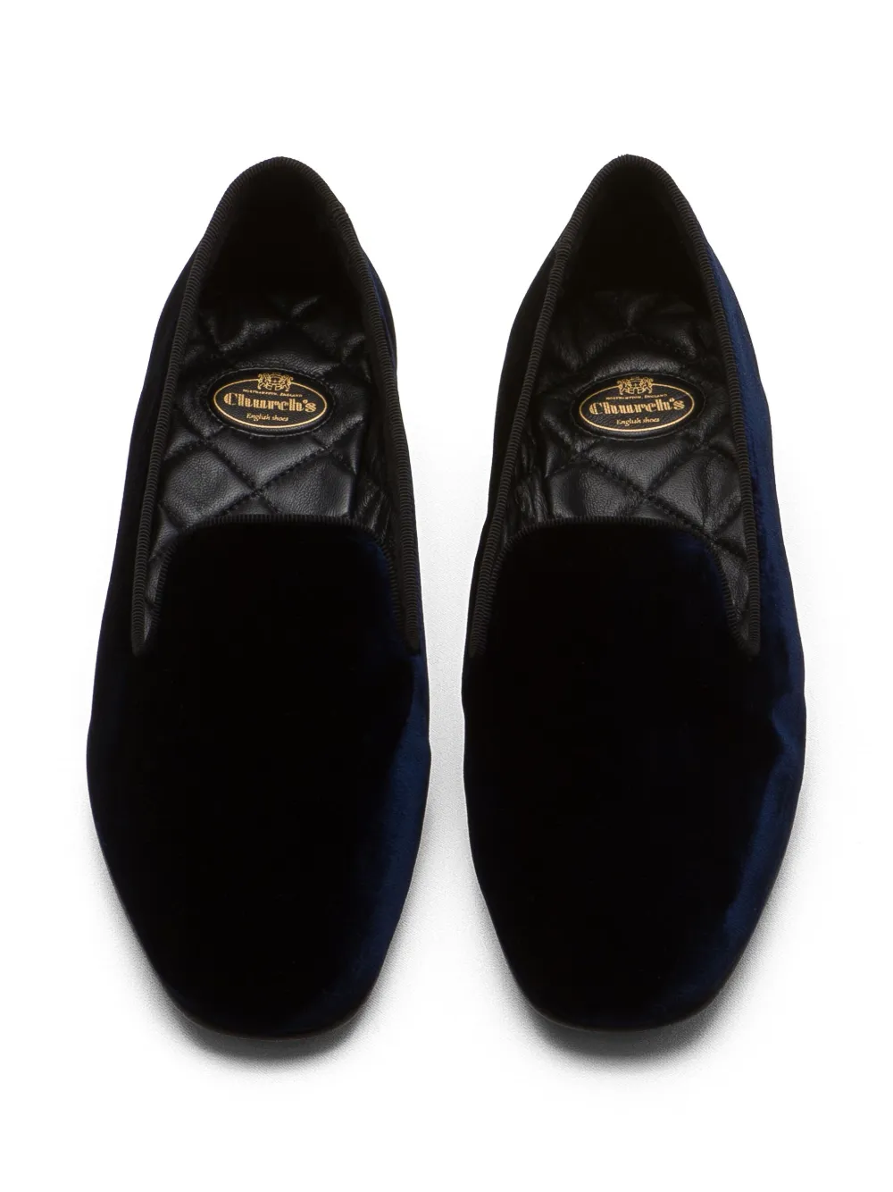 Church's Fluwelen loafers Blauw