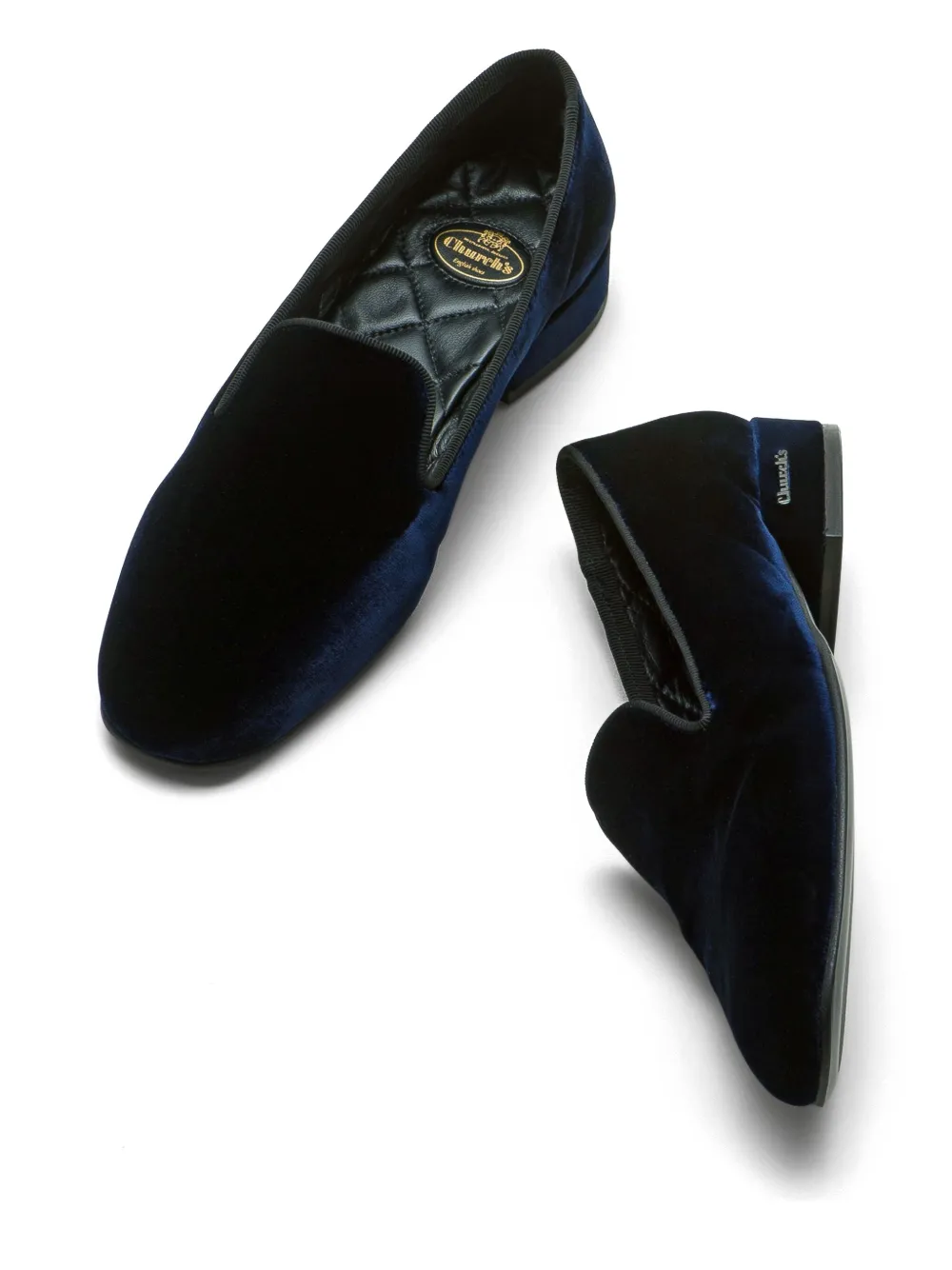 Church's Fluwelen loafers Blauw