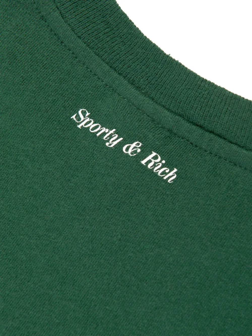 SPORTY & RICH KIDS Be Nice T-shirt Groen