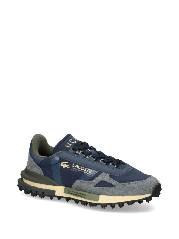 スニーカー LACOSTE Blue Fabric And Suede Elite Active Sneakers Lacoste Elite Active Sneakers | Blue | FARFETCH