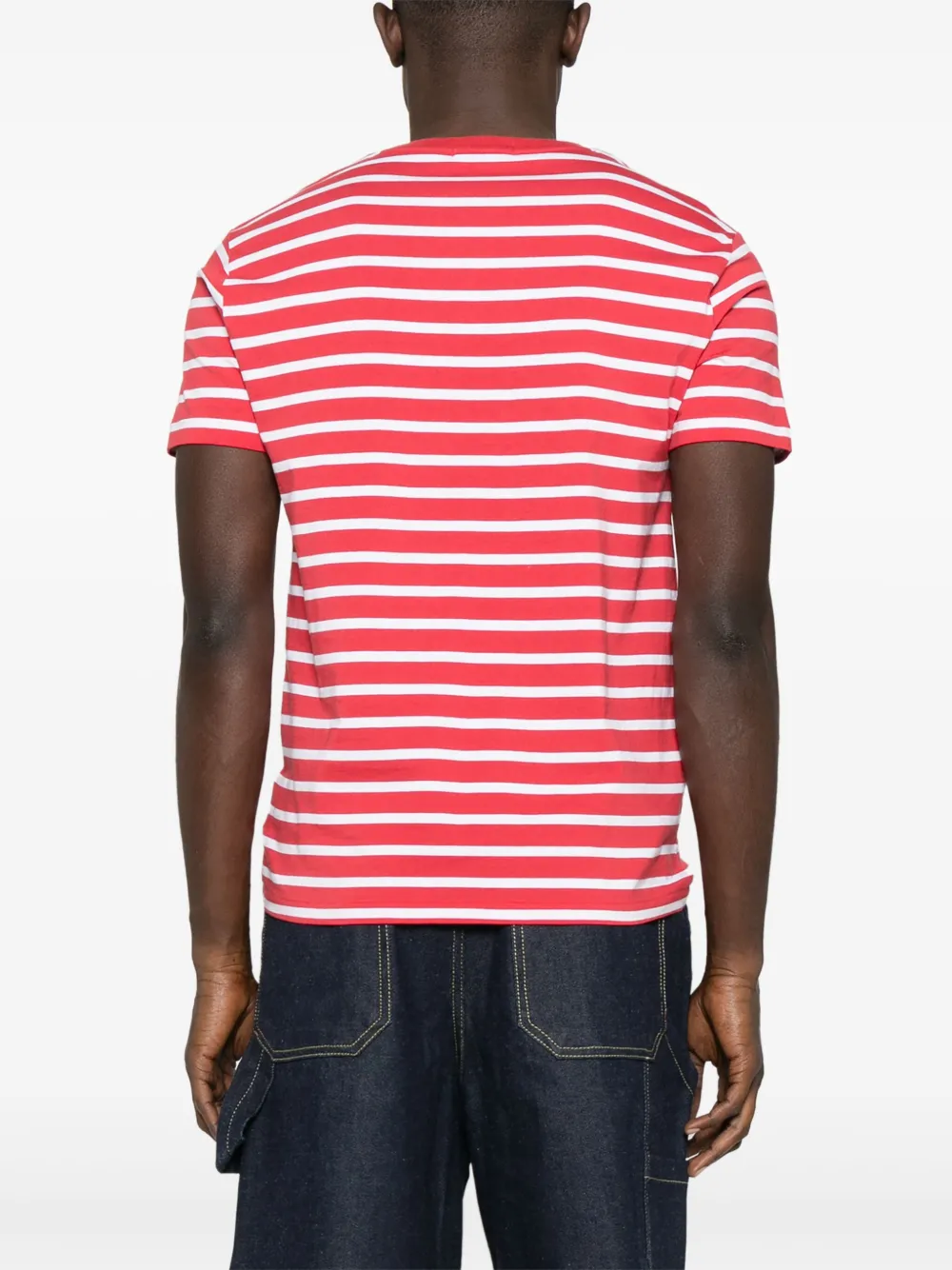 Polo Ralph Lauren Gestreept T-shirt Rood
