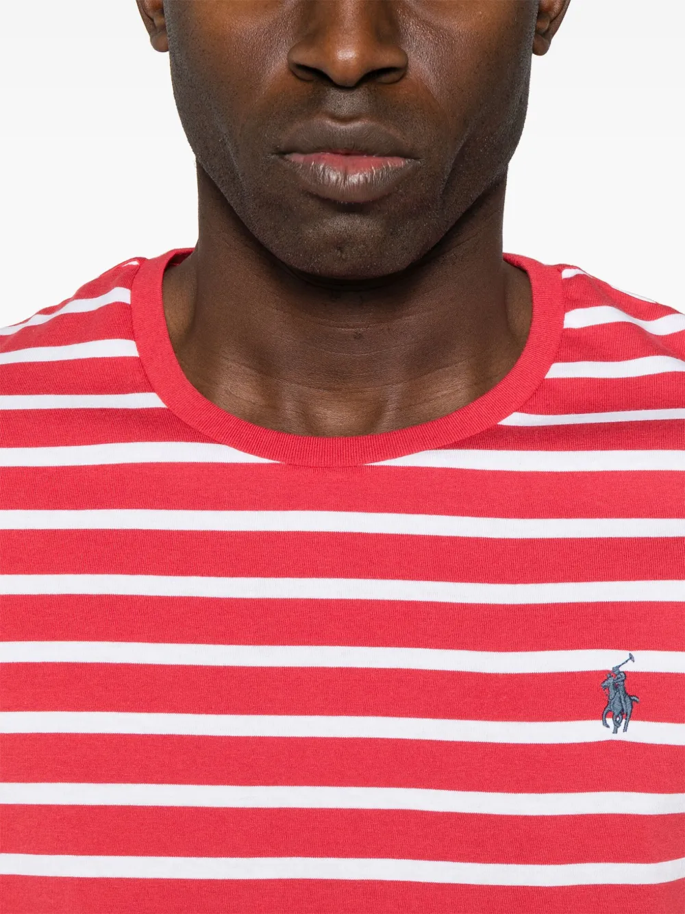Polo Ralph Lauren Gestreept T-shirt Rood