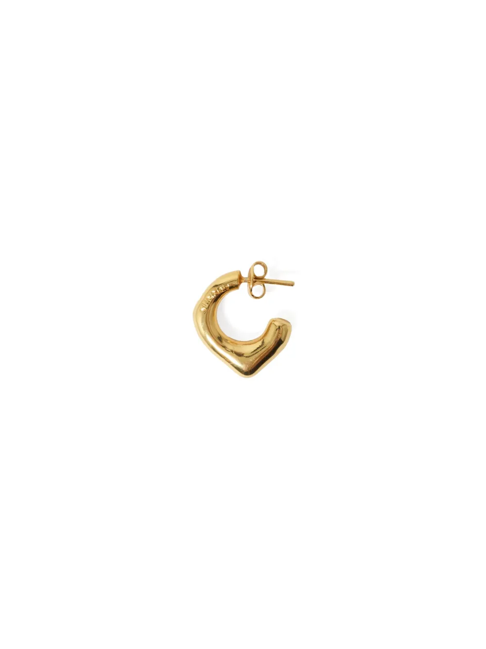 Sunnei Half-hoop Earrings In Gold
