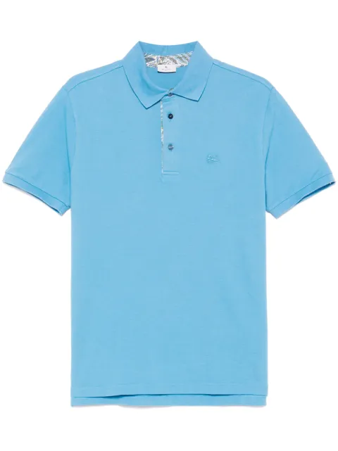 ETRO Pegaso-embroidered polo shirt