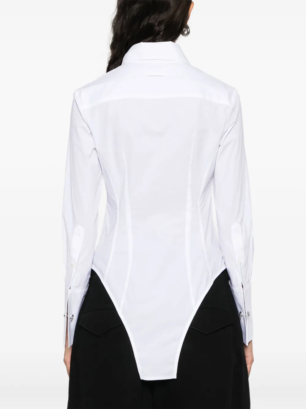 JEAN PAUL GAULTIER POPLIN BODYSUIT 