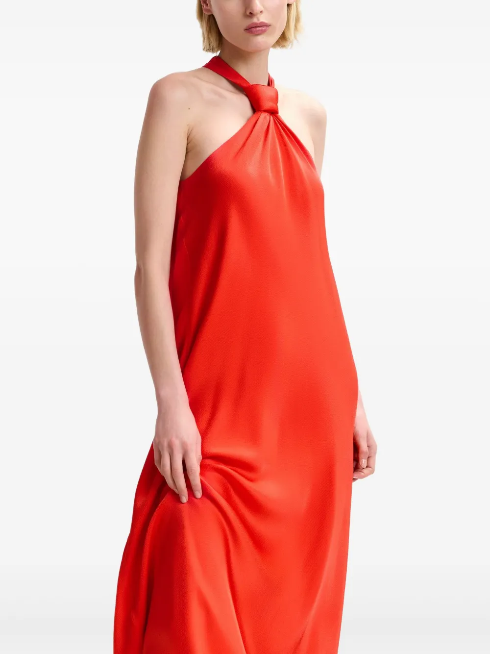 Essentiel Antwerp Huppsala maxi-jurk Rood