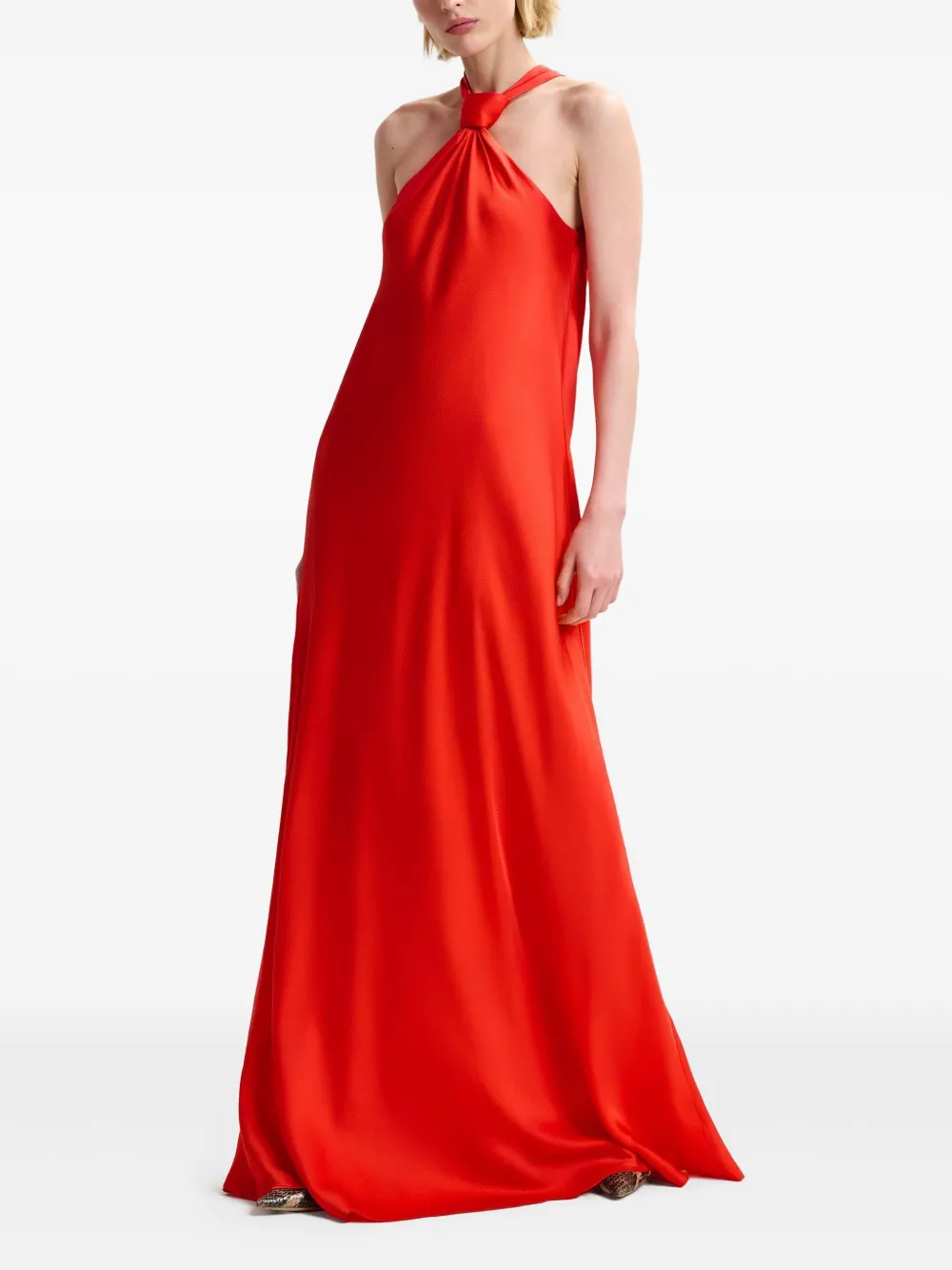 Essentiel Antwerp Huppsala maxi-jurk Rood