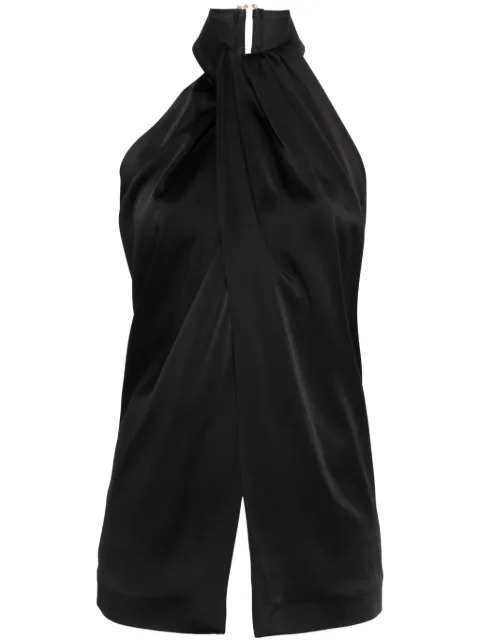 Stella McCartney satin halterneck tank top