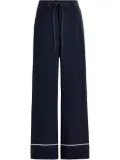 Essentiel Antwerp Hand trousers - DS33 DARK BLUE/WHITE