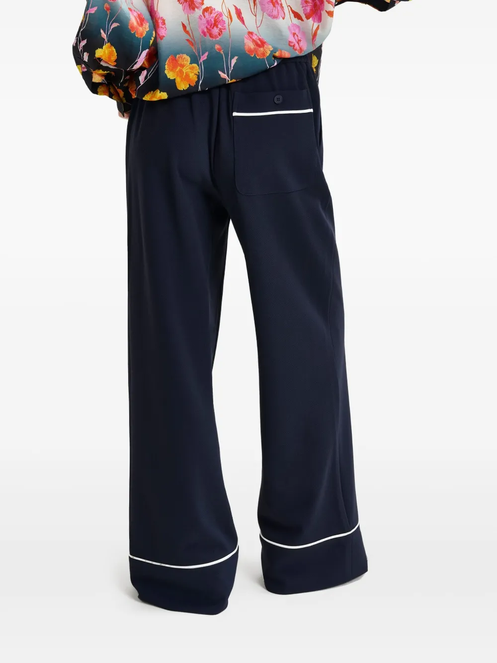 Essentiel Antwerp Hand broek DS33 DARK BLUE WHITE